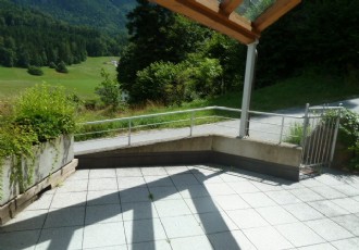 Überdachte Terrasse